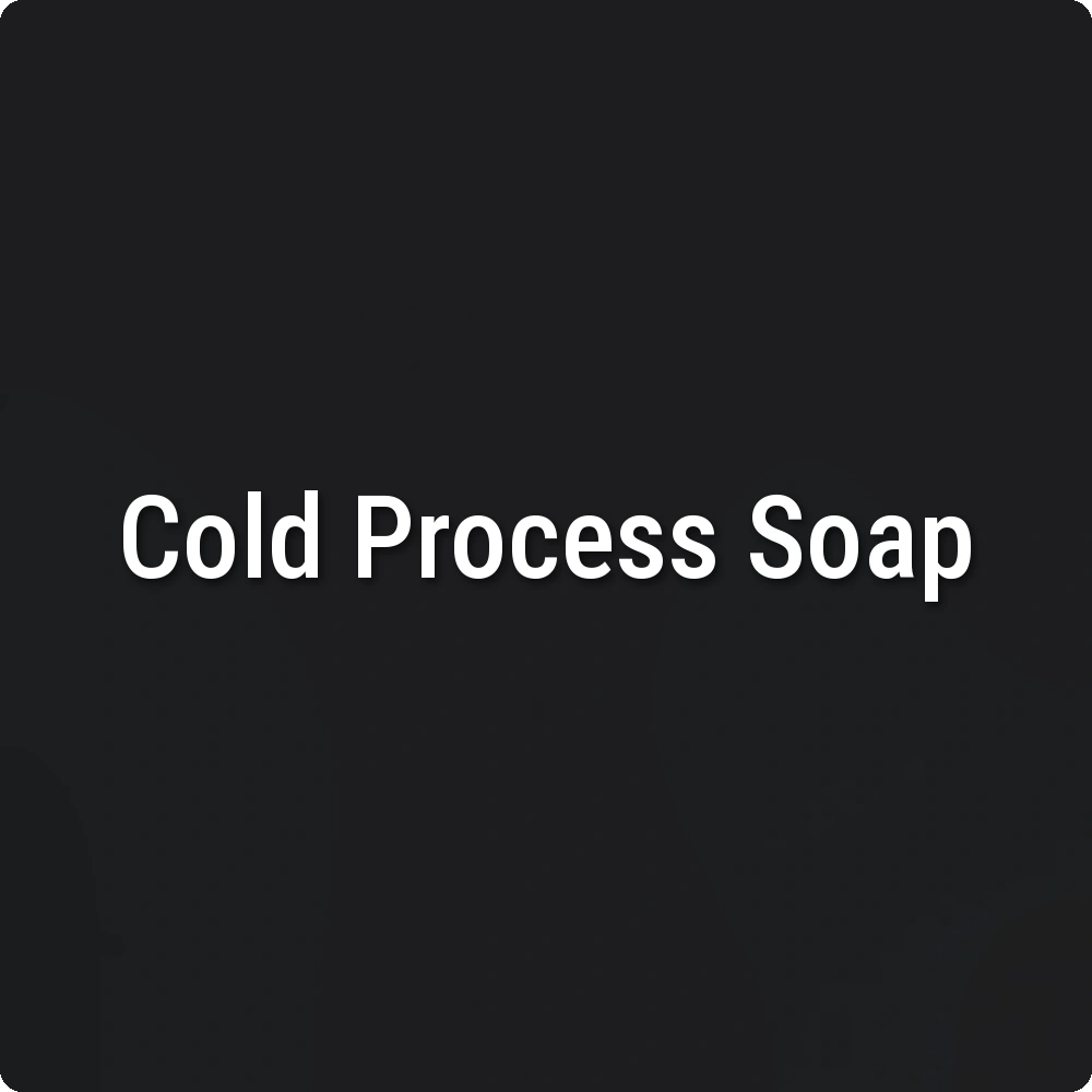 Cocoa + Coffee PS Cold Process Soap sample