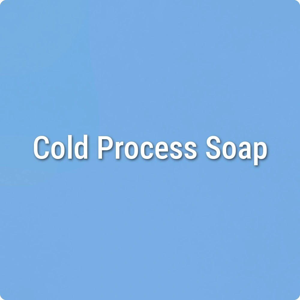 Cornflower Cold Process Soap sample