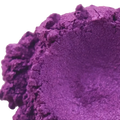Vibrant Cyber Grape Purple Mica powder with shimmering fine texture and sparkle