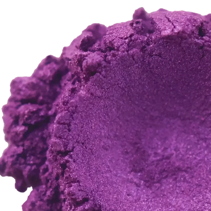 Cyber Grape Mica Powder in Neon Purple Sparkle