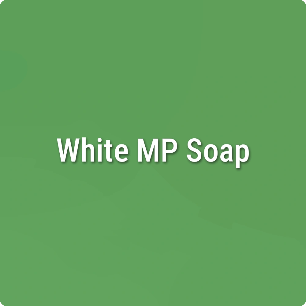 Enchantment Green White Melt & Pour Soap sample