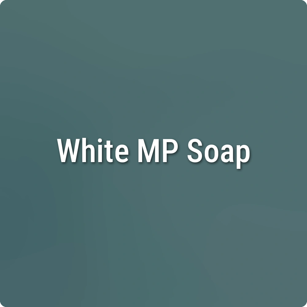 Evergreen Scene Green White Melt & Pour Soap sample