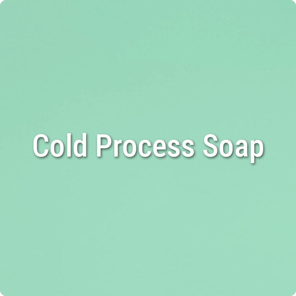 Frosted Fern Green Cold Process Soap sample