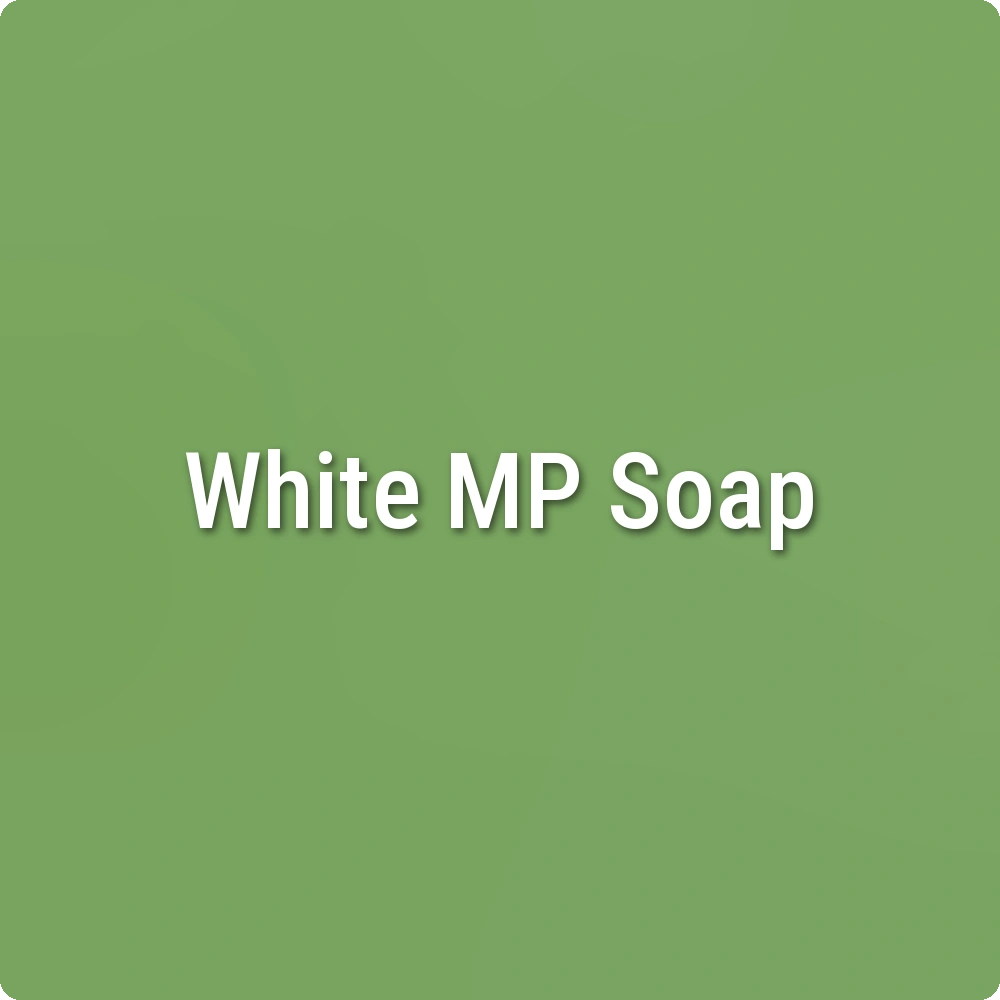 Hello Spring! Green White Melt & Pour Soap sample