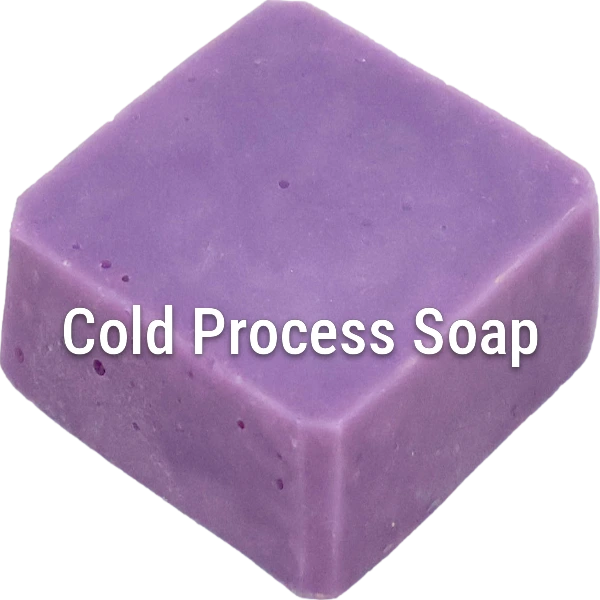 Iris Purple Cold Process Soap sample