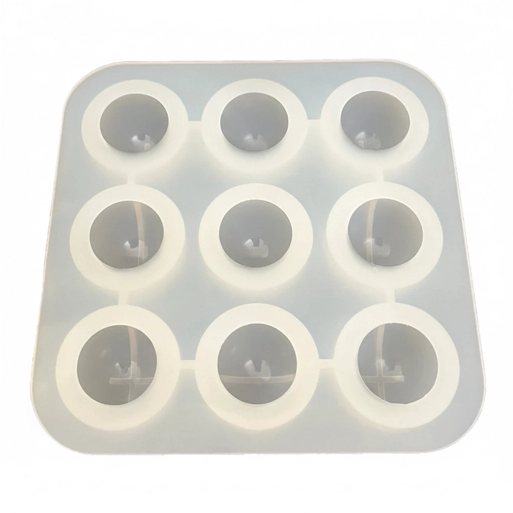 Large 9 Ball Silicone Soap Mold