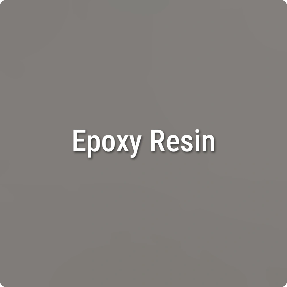 Lunar Glow White epoxy resin sample