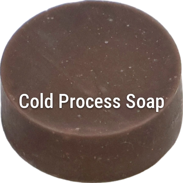 Lustrous Brown Cold Process Soap sample