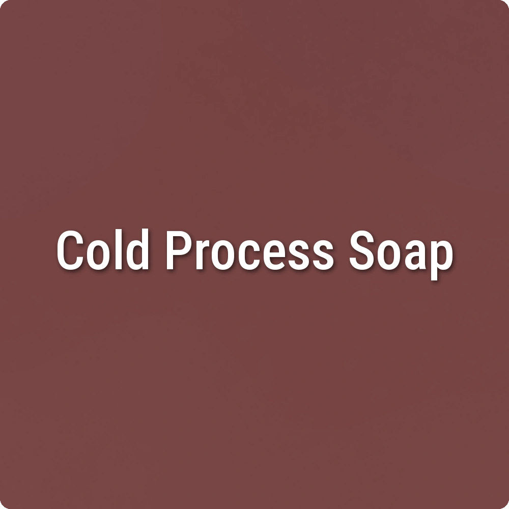 Magic Mushroom Burgundy Brown Cold Process Soap sample