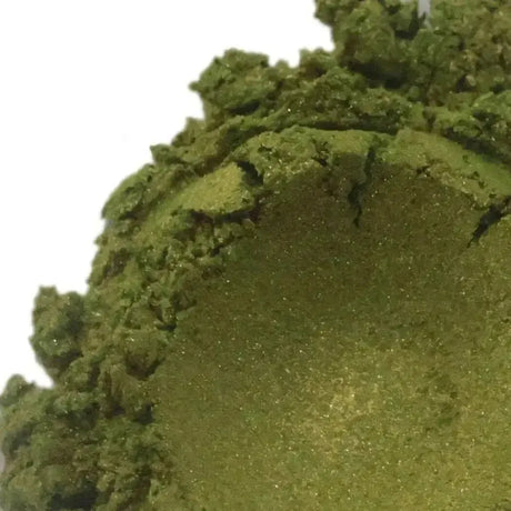 Cabin Fever Green Mica Powder