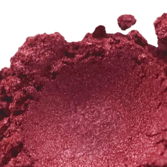 Vibrant Rum Punch Pink/Red Mica powder, capturing the essence of summer and Caribbean celebrations.