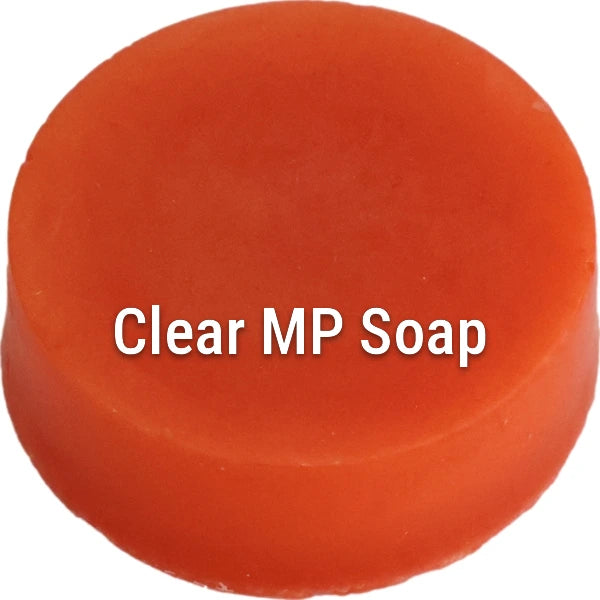 Marmalade Clear Melt & Pour Soap sample