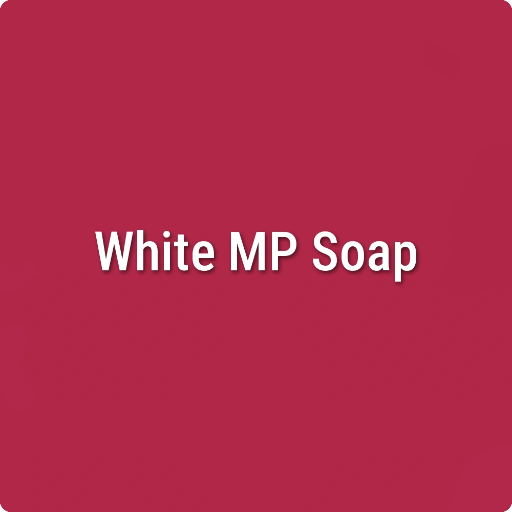 Material Girl Pink White Melt & Pour Soap sample