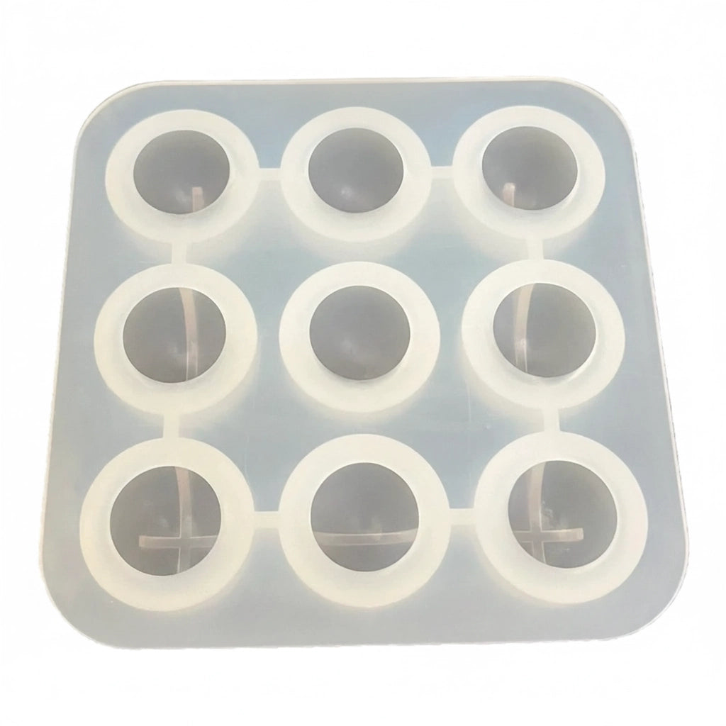 Medium 9 Ball Silicone Soap Mold