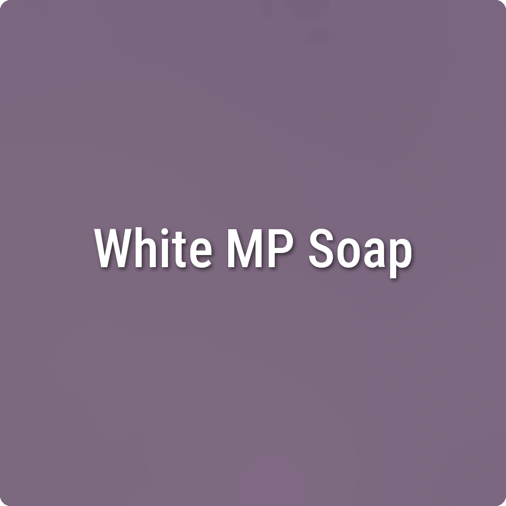 Mist Opportunity Lavender White Melt & Pour Soap sample