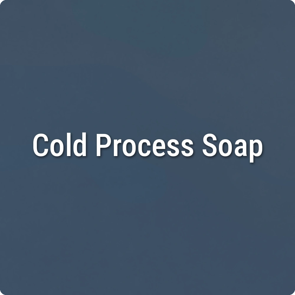 Navy Blue Cold Process Soap sample