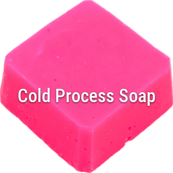 Fluorescent Neon Pink Cold Process Soap sample