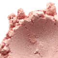 Oleander Pink Mica rose-gold shimmering powder with glittery texture