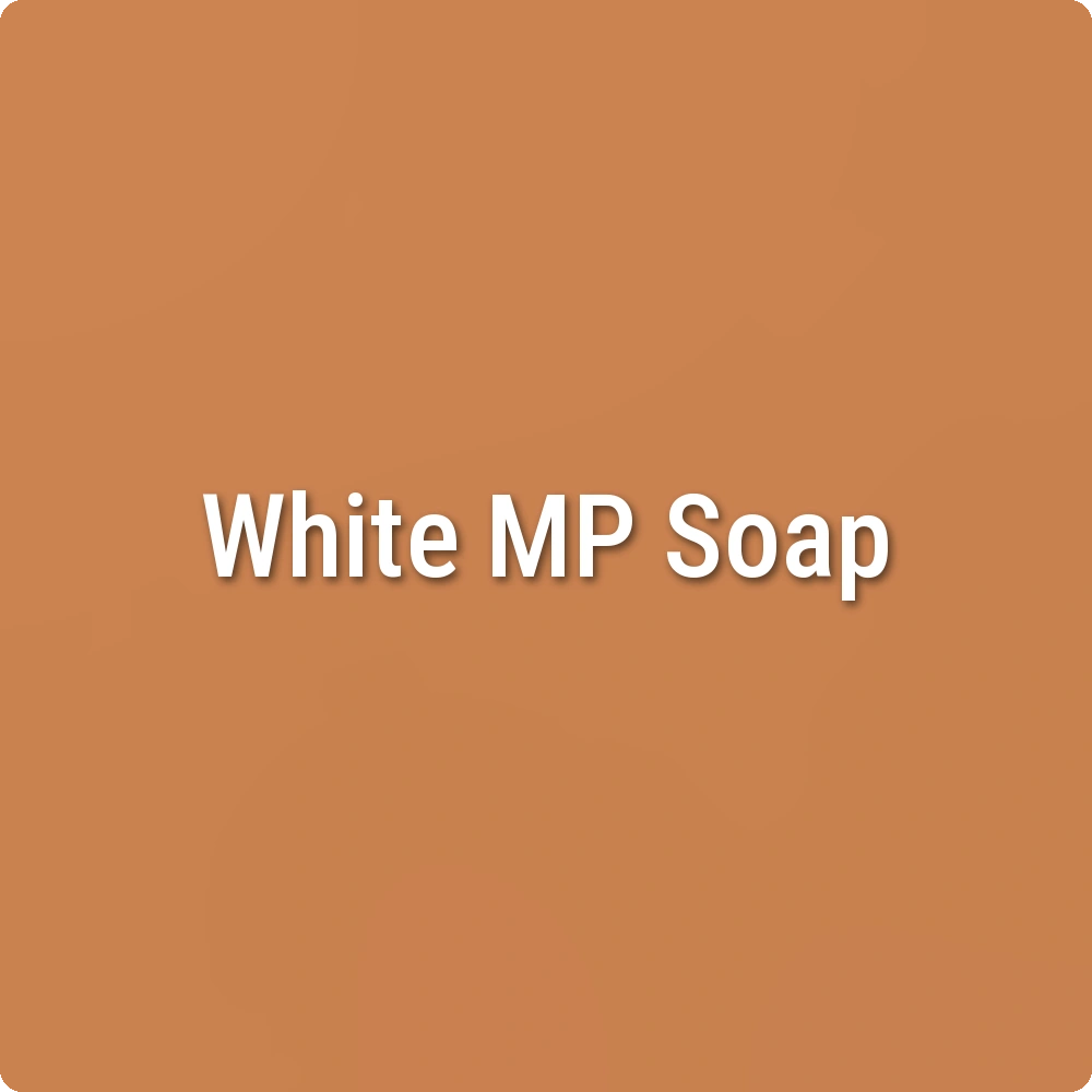 Orange Vibrance White Melt & Pour Soap sample