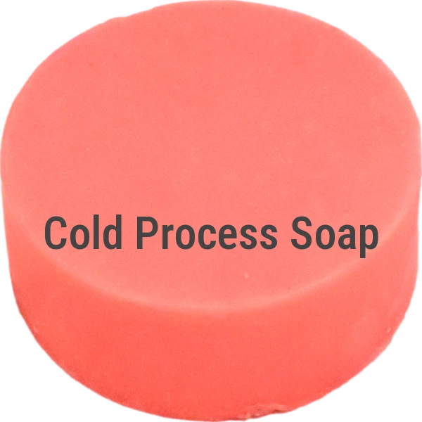 Peach Pop Cold Process Soap sample