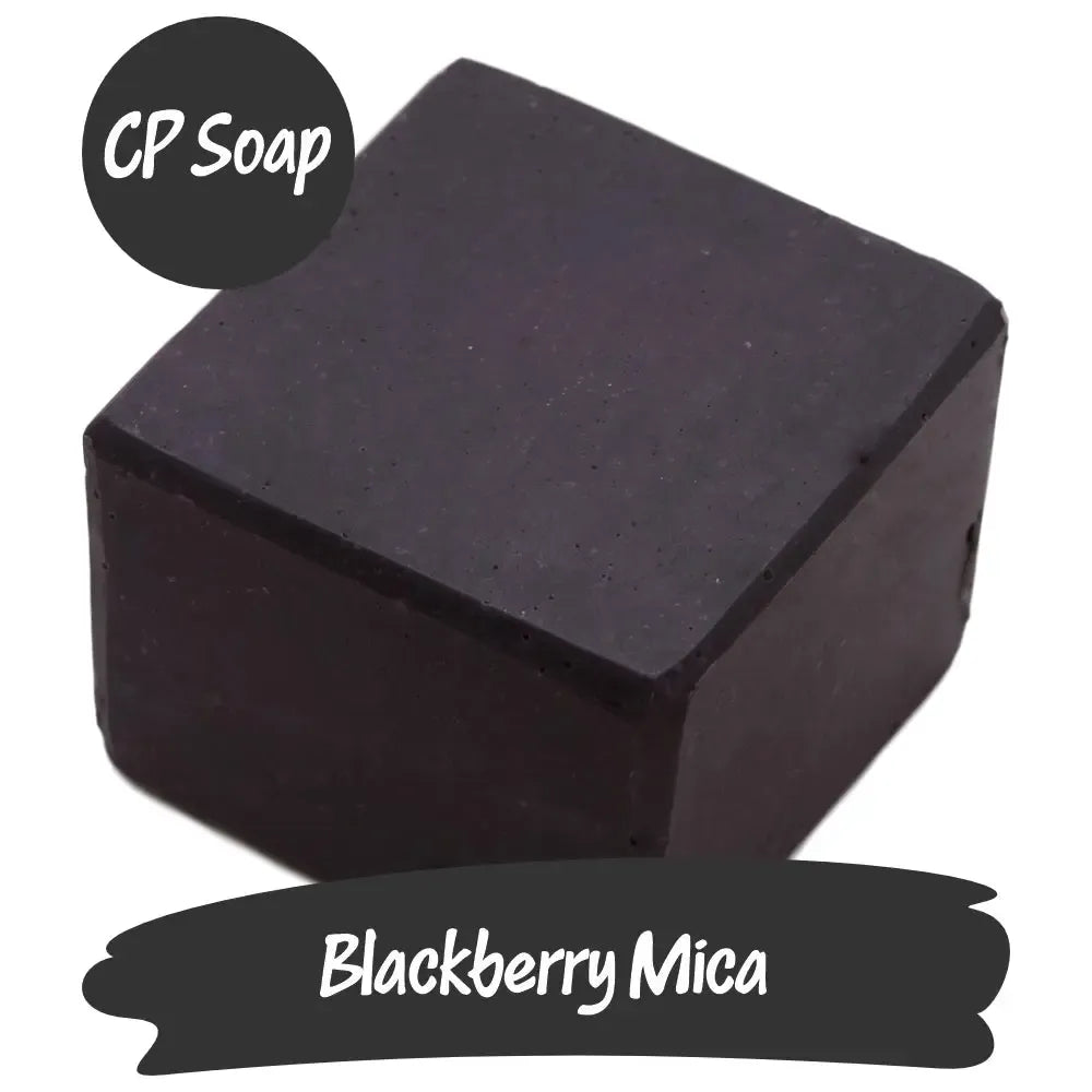 Blackberry Dark Purple Mica-Nurture Handmade