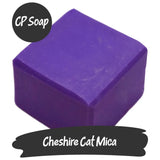 Cheshire Cat Purple Mica in CP Soap