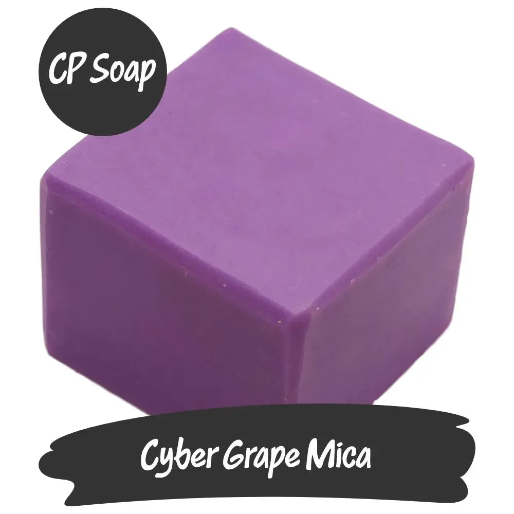 Cyber Grape Purple Mica in CP Soap