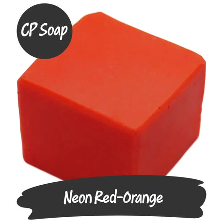 Fluorescent Neon Red-Orange-Nurture Handmade