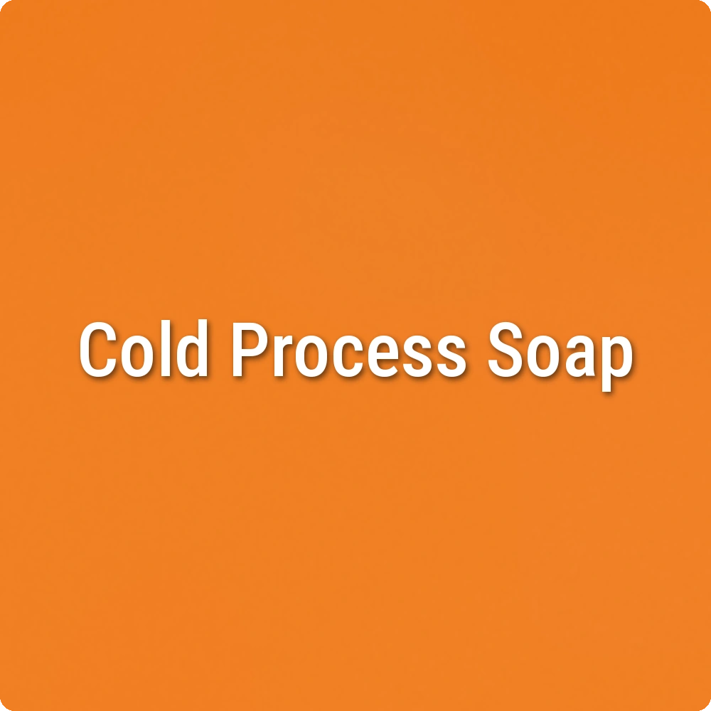 Pulp Fiction Orange Cold Process Soap sample