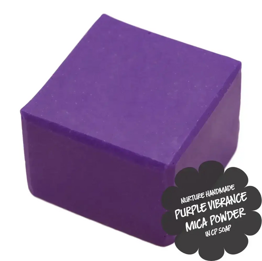 Purple Vibrance Mica - Nurture Handmade