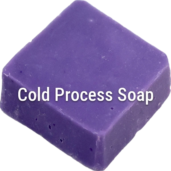 Purple Vibrance Cold Process Soap sample