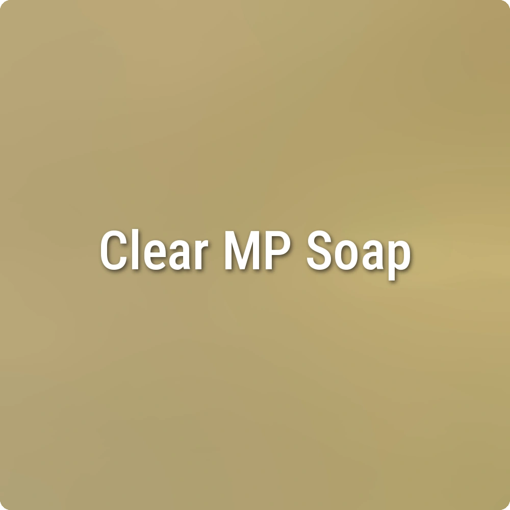 Rapunzel Champagne Clear Melt & Pour Soap sample