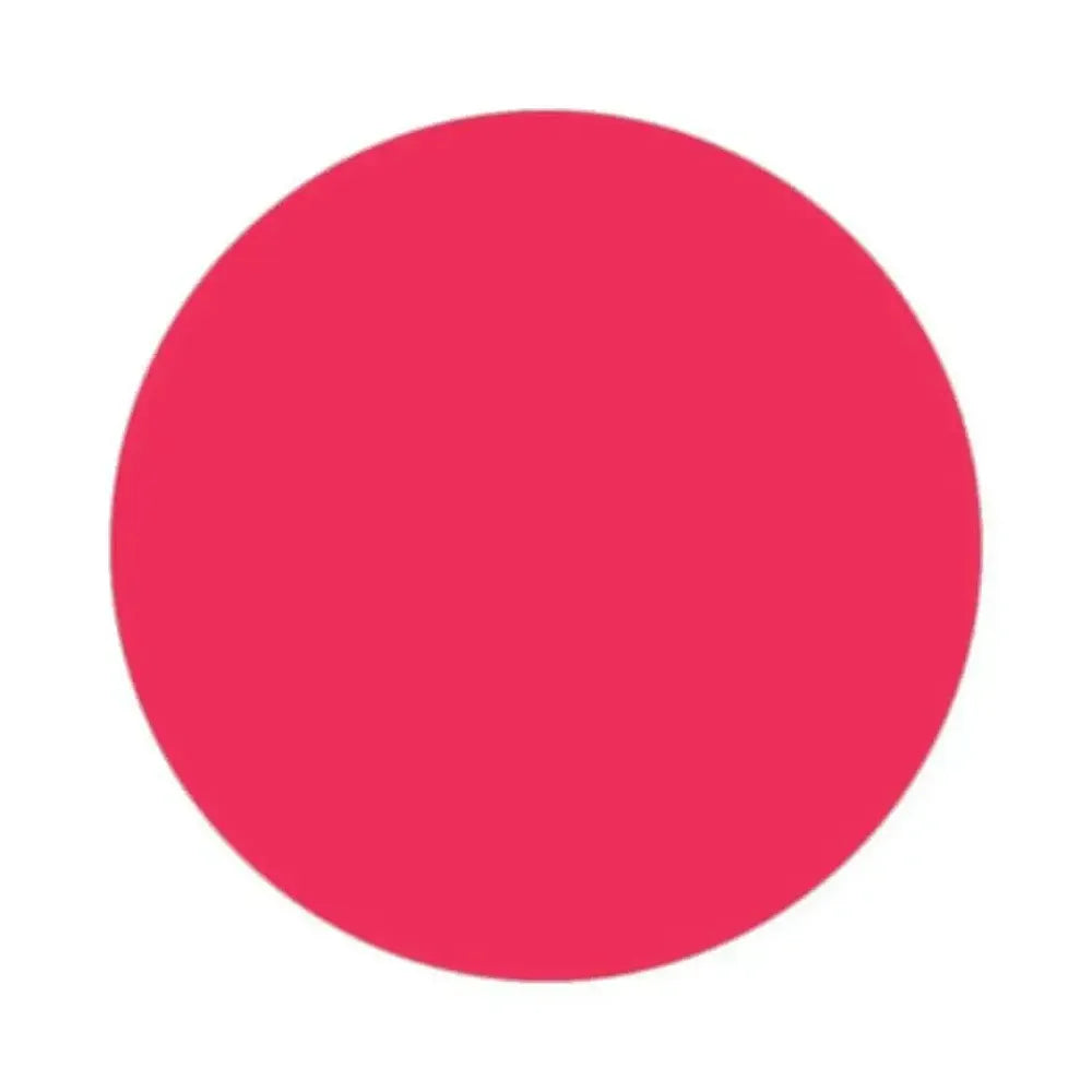 Vibrant pink circular disc of Red 28 Batch Certified Dye Powder