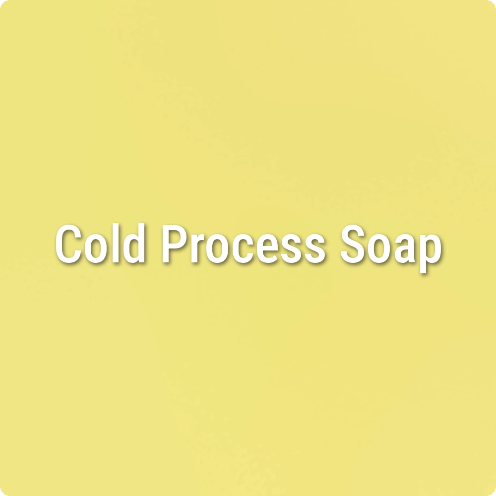 Rise & Shine Yellow Cold Process Soap sample