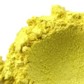 Rise & Shine Yellow Mica: vibrant, glittery textured powder