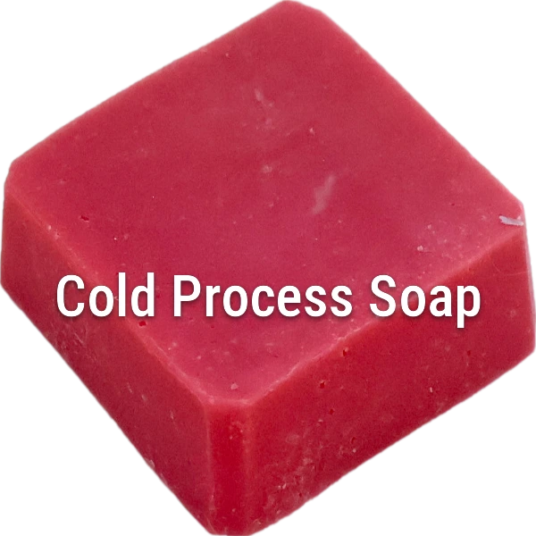 Rose Pink Cold Process Soap sample