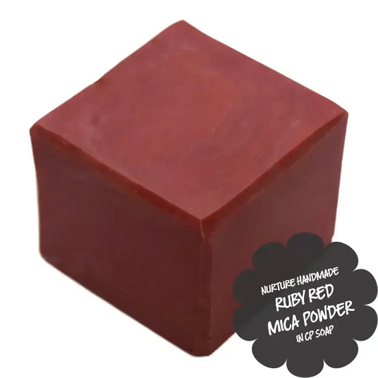 Ruby Red Mica - Nurture Handmade