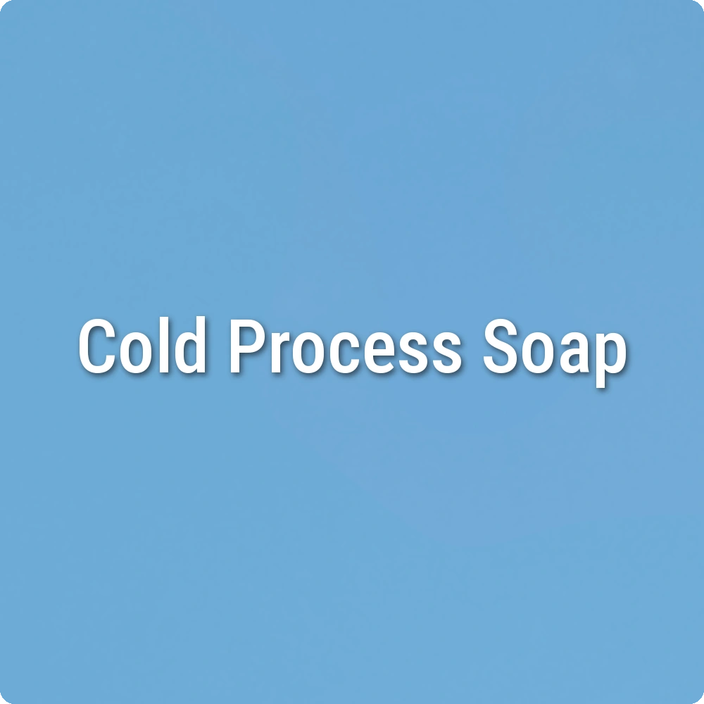 Sky Blue Cold Process Soap sample