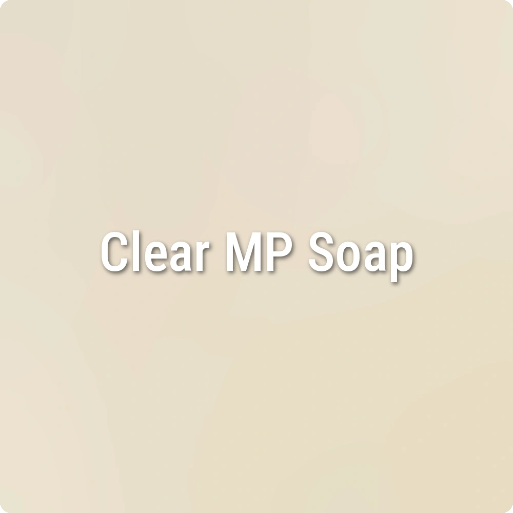 Sugar Rush White Clear Melt & Pour Soap sample