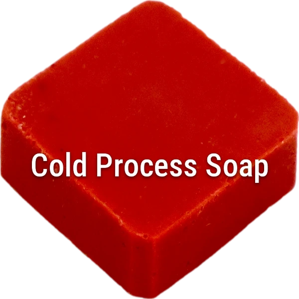 Trial by Fire Red Cold Process Soap sample