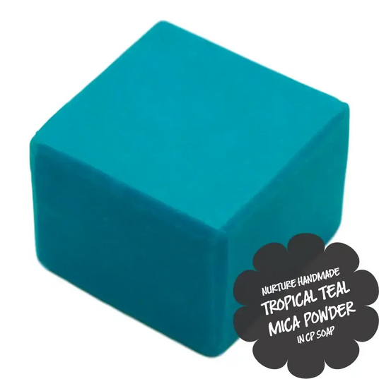 Tropical Teal Mica - Nurture Handmade