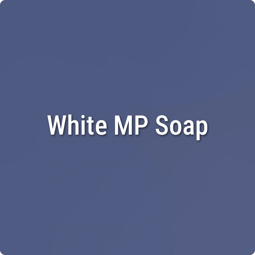 Twilight Zone Navy White Melt & Pour Soap sample