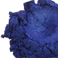 Twilight Zone Blue Mica: deep blue shimmering eyeshadow with glitter particles