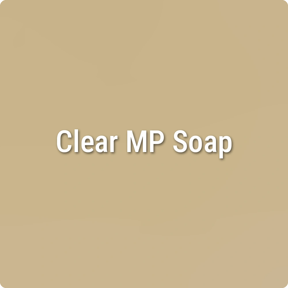 Winter Rose White Clear Melt & Pour Soap sample
