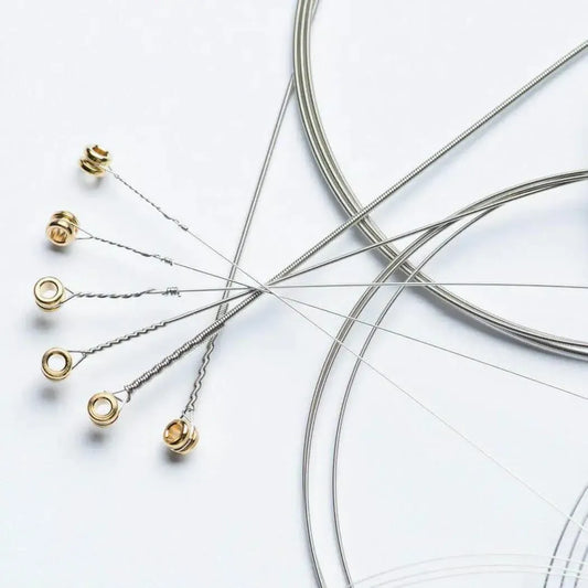 High-quality steel soap cutter wires, 10.5" long, ideal for replacing broken strings on soap cutters.